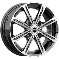 Литые диски Флэш (КС698) 5.000xR14 4x98 DIA58.5 ET35 алмаз черный для Богдан 2111 Литые диски Флэш (КС698) 5.000xR14 4x98 DIA58.5 ET35 алмаз черный для Богдан 2111