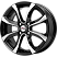 Дайс (КС696) 6.000xR15 4x100 DIA67.1 ET38 Блэк Джек