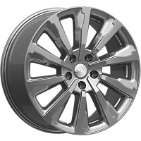 Литые диски АСТЕР (КЛ369) 8.000xR18 5x115 DIA70.2 ET43 графит для Cadillac