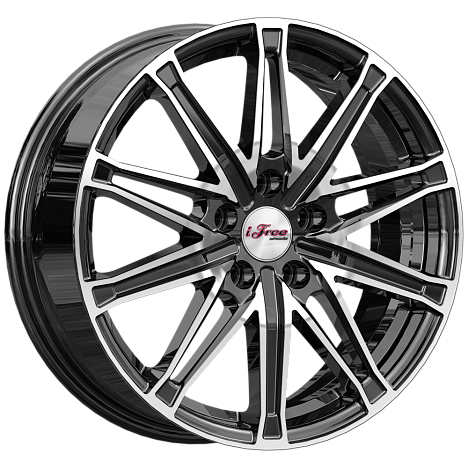 Виар (КС1065) 6.500xR17 5x114.3 DIA66.1 ET40 Блэк Джек Виар (КС1065) 6.500xR17 5x114.3 DIA66.1 ET40 Блэк Джек