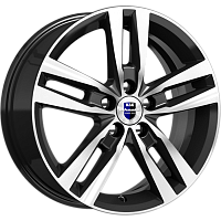 Литые диски Rassvet (КС868) 6.500xR16 5x100 DIA67.1 ET38 алмаз черный SK для Toyota Celica