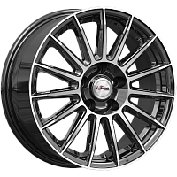 Литые диски Азур (КС1052) 6.500xR16 5x114.3 DIA67.1 ET35 Блэк Джек для Suzuki Vitara Литые диски Азур (КС1052) 6.500xR16 5x114.3 DIA67.1 ET35 Блэк Джек для Suzuki Vitara