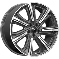 Литые диски Kleemann (КР1067) 8.500xR20 5x108 DIA65.1 ET46 Diamond Black Gris для Volvo S90