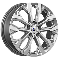 Литые диски Морейн (КС1046) 6.500xR17 5x112 DIA66.6 ET43 дарк платинум для Mercedes-Benz Cla-Class