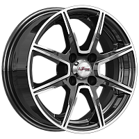 Литые диски Майами лайт (КС1029) 5.500xR14 4x98 DIA58.5 ET35 Блэк Джек Литые диски Майами лайт (КС1029) 5.500xR14 4x98 DIA58.5 ET35 Блэк Джек