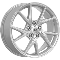 Литые диски Up105 (КС983) 7.000xR17 5x114.3 DIA67.1 ET48 Silver Classic для Suzuki Vitara