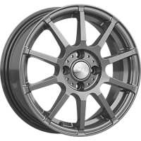 Литые диски АКИТА (КЛ285) 6.000xR15 4x100 DIA67.1 ET45 графит для Volkswagen Polo Литые диски АКИТА (КЛ285) 6.000xR15 4x100 DIA67.1 ET45 графит для Volkswagen Polo