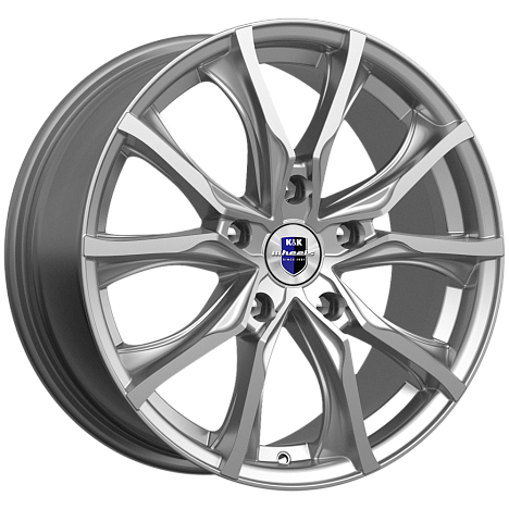 Твист (КС697М) 7.500xR17 5x108 DIA67.1 ET32 дарк платинум Твист (КС697М) 7.500xR17 5x108 DIA67.1 ET32 дарк платинум