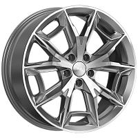 Литые диски ПАРКЕР 7.5Jx19H2 (КЛ382) 7.500xR19 5x108 DIA63.35 ET45 алмаз графит