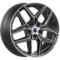 Литые диски Юнион (КС1025) 7.000xR17 5x114.3 DIA67.1 ET45 алмаз черный для Mazda Cx-5
