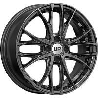 Литые диски Up111 (КС1016) 6.000xR16 4x100 DIA54.1 ET45 New Black для Toyota Corolla Fielder