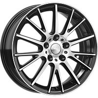 Литые диски ДУБАЙ (КЛ315) 6.500xR17 5x114.3 DIA67.1 ET39 алмаз для Suzuki Sx4