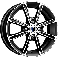 Литые диски Флэш (КС710) 5.000xR13 4x114.3 DIA69.1 ET45 алмаз черный Литые диски Флэш (КС710) 5.000xR13 4x114.3 DIA69.1 ET45 алмаз черный