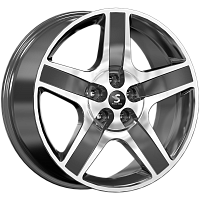 Литые диски КР008 (20_Ford Mustang) (КР008) 8.500xR20 5x114.3 DIA70.6 ET42.5 Diamond Black Gris для Ford Explorer