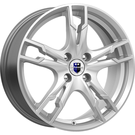 Солар (КС875) 7.000xR17 4x100 DIA54.1 ET45 сильвер SK Солар (КС875) 7.000xR17 4x100 DIA54.1 ET45 сильвер SK