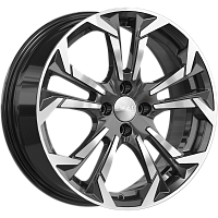 Литые диски ДУНАЙ (КЛ364) 7.000xR17 4x100 DIA60.1 ET45 алмаз для Renault Megane