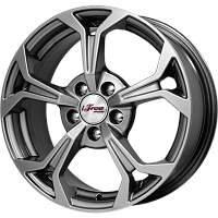 Литые диски Эрнесто (КС484) 6.500xR15 5x108 DIA67.1 ET43 Хай вэй для ГАЗ 3110 Волга
