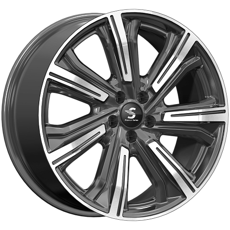 Kleemann (КР1067) 8.500xR20 5x108 DIA63.35 ET40 Diamond Black Gris Kleemann (КР1067) 8.500xR20 5x108 DIA63.35 ET40 Diamond Black Gris
