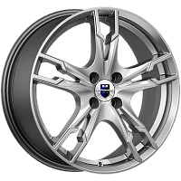 Литые диски Солар (КС875) 7.000xR17 4x114.3 DIA67.1 ET40 дарк платинум Литые диски Солар (КС875) 7.000xR17 4x114.3 DIA67.1 ET40 дарк платинум