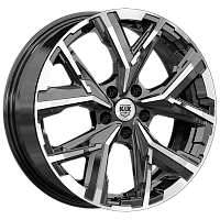 Литые диски Айона (КС1169) 6.500xR18 5x112 DIA57.1 ET33 алмаз черный Литые диски Айона (КС1169) 6.500xR18 5x112 DIA57.1 ET33 алмаз черный