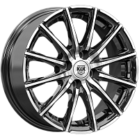 Литые диски Сандал (КС1199) 6.000xR15 4x100 DIA60.1 ET50 алмаз черный для Renault Литые диски Сандал (КС1199) 6.000xR15 4x100 DIA60.1 ET50 алмаз черный для Renault