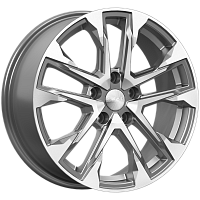 Литые диски АТАКОР (КЛ376) 7.000xR17 5x100 DIA57.1 ET38 алмаз графит для Skoda Rapid Литые диски АТАКОР (КЛ376) 7.000xR17 5x100 DIA57.1 ET38 алмаз графит для Skoda Rapid