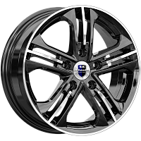 Литые диски Trinity-оригинал (КС615) (КС615) 6.000xR15 5x114.3 DIA67.1 ET44 алмаз черный для Mitsubishi Lancer
