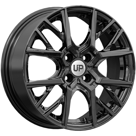 Up124 (КС1104) 6.500xR16 4x114.3 DIA67.1 ET43 New Black Up124 (КС1104) 6.500xR16 4x114.3 DIA67.1 ET43 New Black
