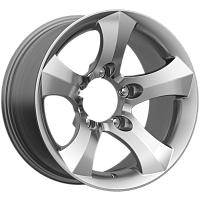 Литые диски Айсберг (КС662) 8.000xR16 5x139.7 DIA110.1 ET-20 дарк платинум Литые диски Айсберг (КС662) 8.000xR16 5x139.7 DIA110.1 ET-20 дарк платинум