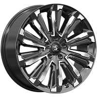 Литые диски HUMBER (КР1061) 8.000xR20 5x112 DIA57.1 ET34 Diamond Black Gris для Volkswagen Atlas