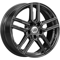 Литые диски Up113 (КС1018) 6.500xR16 5x100 DIA67.1 ET38 New Black для Skoda Rapid Литые диски Up113 (КС1018) 6.500xR16 5x100 DIA67.1 ET38 New Black для Skoda Rapid