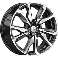 Литые диски Up114 (КС1023) 7.000xR17 5x110 DIA67.1 ET45 New Diamond для Opel Astra Cabrio
