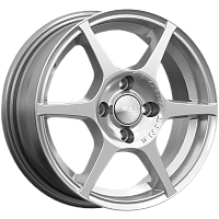 Литые диски ЯГУАР (КЛ147) 5.500xR14 4x100 DIA67.1 ET38 селена для Suzuki Ignis