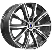 Литые диски Арнар (КС904) 7.000xR16 5x108 DIA63.35 ET50 алмаз черный Литые диски Арнар (КС904) 7.000xR16 5x108 DIA63.35 ET50 алмаз черный