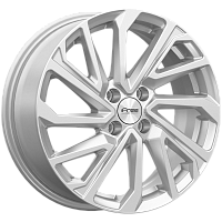 Литые диски Неом (Rio/Solaris) (КС1172) 6.500xR16 4x100 DIA54.1 ET46 сильвер для Hyundai Литые диски Неом (Rio/Solaris) (КС1172) 6.500xR16 4x100 DIA54.1 ET46 сильвер для Hyundai