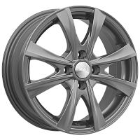 Литые диски МАЛЬТА (КЛ189) 6.000xR15 4x100 DIA54.1 ET45 графит для Mazda 2