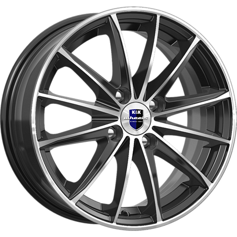 Пойнт Бланк (КС884) 6.000xR15 4x100 DIA67.1 ET40 алмаз черный SK Пойнт Бланк (КС884) 6.000xR15 4x100 DIA67.1 ET40 алмаз черный SK