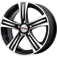 Литые диски S.U. (КС691) 6.000xR15 5x108 DIA67.1 ET43 Блэк Джек Литые диски S.U. (КС691) 6.000xR15 5x108 DIA67.1 ET43 Блэк Джек