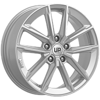 Литые диски Up104 (КС987) 6.500xR17 5x114.3 DIA67.1 ET45 Silver Classic для Geely Emgrand