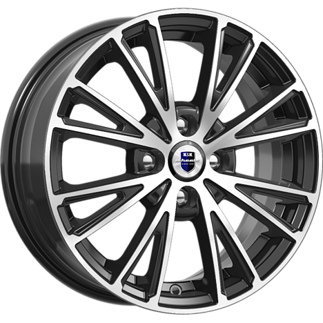 Меандр (КС888) 6.000xR15 4x100 DIA67.1 ET45 алмаз черный SK Меандр (КС888) 6.000xR15 4x100 DIA67.1 ET45 алмаз черный SK