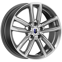 Литые диски Каланг (КС1086) 6.500xR17 5x114.3 DIA60.1 ET45 дарк платинум для Belgee X70