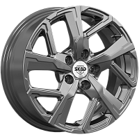 Литые диски СМОЛВУД (КЛ1200) 6.000xR15 5x105 DIA56.6 ET37 графит для Opel