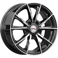 Литые диски Сион (КС1055) 6.500xR15 5x114.3 DIA67.1 ET45 Блэк Джек для Suzuki Sx4
