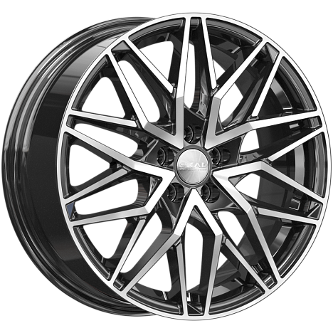 АЗИМУТ (КЛ371) 7.000xR17 5x100 DIA57.1 ET38 алмаз АЗИМУТ (КЛ371) 7.000xR17 5x100 DIA57.1 ET38 алмаз