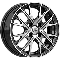 Литые диски Up127 (КС1088) 5.500xR14 4x100 DIA67.1 ET40 New Diamond для Volkswagen Polo