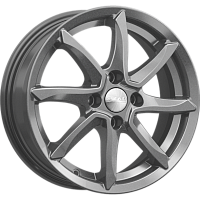 Литые диски ОСАКА (КЛ317) 6.000xR15 4x100 DIA60.1 ET40 графит для Renault Scenic