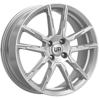 Литые диски Up107 (КС993) 6.500xR17 4x100 DIA60.1 ET43 Silver Classic