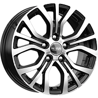 Литые диски КС736 (ZV 16_Qashqai) (КС736) 6.500xR16 5x114.3 DIA66.1 ET40 алмаз черный