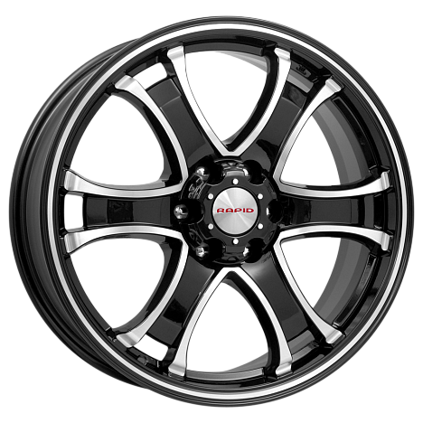 Балеар (КС727) 7.500xR18 6x127 DIA77.9 ET38 алмаз черный Балеар (КС727) 7.500xR18 6x127 DIA77.9 ET38 алмаз черный