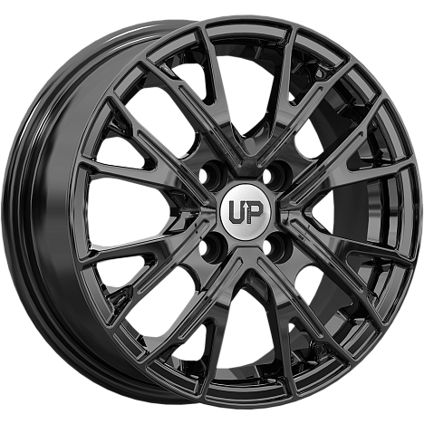 Up127 (КС1088) 5.500xR14 4x100 DIA60.1 ET43 New Black Up127 (КС1088) 5.500xR14 4x100 DIA60.1 ET43 New Black